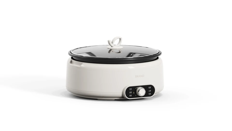 Compact Cooking Pot — 整机比例 / Product overview