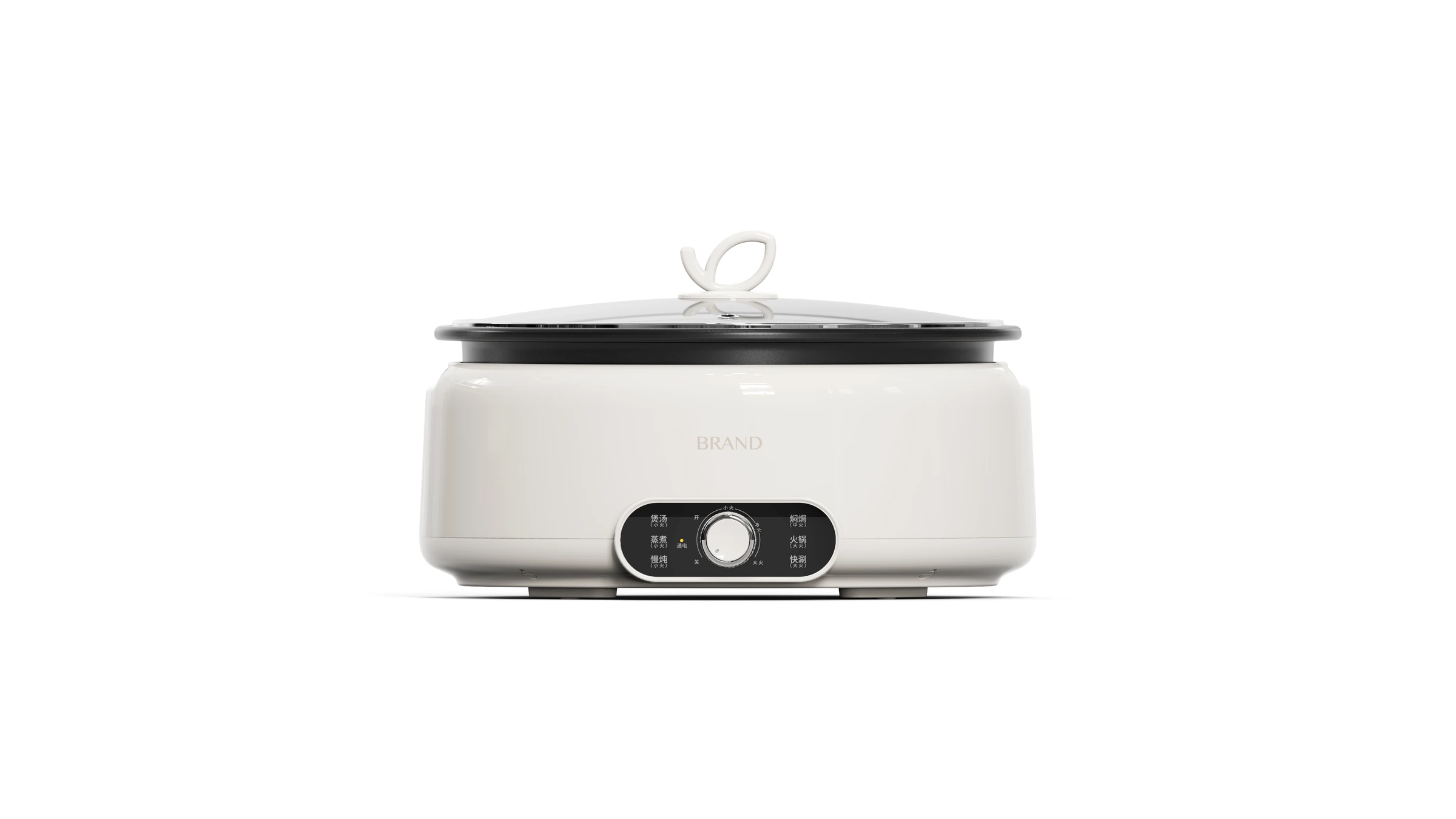 Compact Cooking Pot — 正视轮廓 / Form study