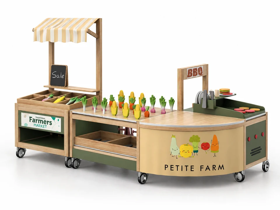 Little Town / Play Carts — 农场游戏 / Petite farm