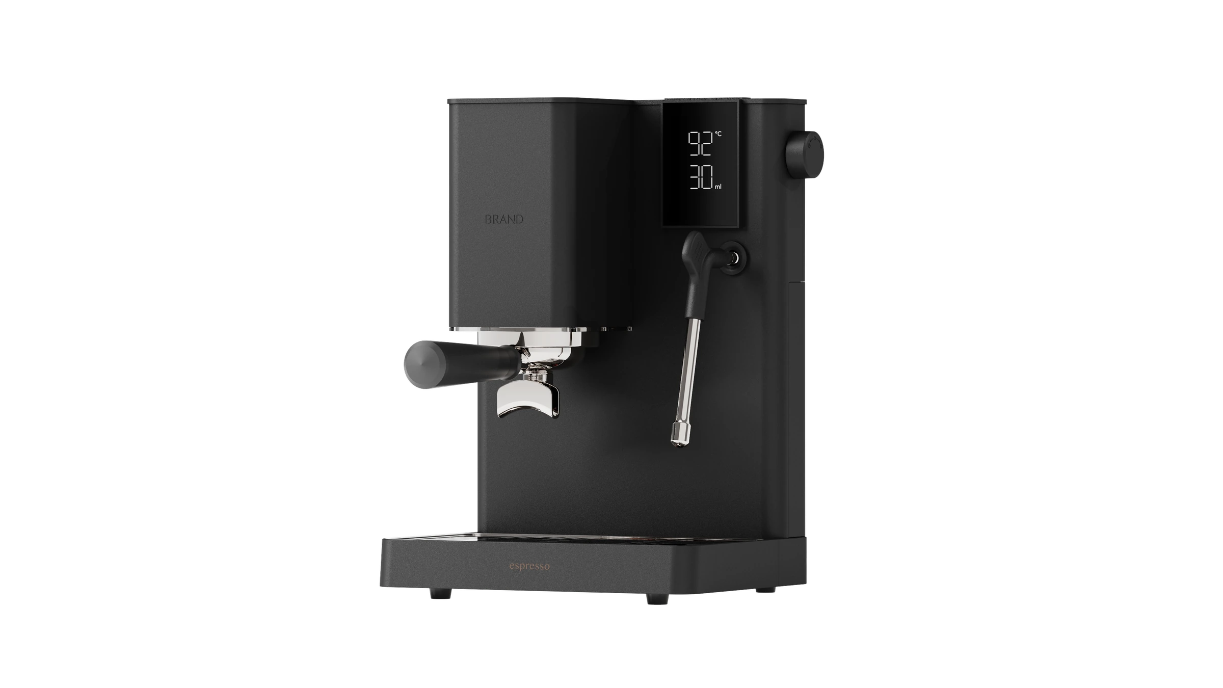 Slim Espresso — 整机布局 / Slim vertical form